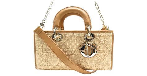 christian dior raffia bag|dior d joy bag.